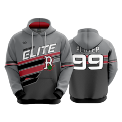 4024 UNISEX FLEECE HOODY BASEBALL-BUCKEYE-ELITE-2-TONE-2