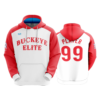 4024 UNISEX FLEECE HOODY BASEBALL-BUCKEYE-ELITE-BLUE-PINK-2