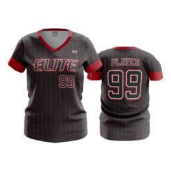 4024 WOMENS V NECK BASEBALL-BUCKEYE-ELITE-DARK-PIN-1