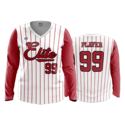 4024 WOMENS V NECK LONGSLEEVE BASEBALL-BUCKEYE-ELITE-PIN-2