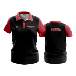 4024 WOMENS POLO BASEBALL-BUCKEYE-ELITE-SOLID-1