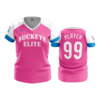 4019 WOMENS V NECK BUCKEYE-ELITE-BLUEPINK-BASE-2