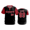 4024 MENS NO BUTTON SCOOP NECK BASEBALL-BUCKEYE-ELITE