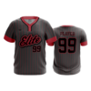 4024 MENS NO BUTTON SCOOP NECK BASEBALL-BUCKEYE-ELITE