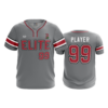 4024 MENS NO BUTTON SCOOP NECK BASEBALL-BUCKEYE-ELITE