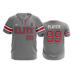 4024 MENS NO BUTTON SCOOP NECK BASEBALL-BUCKEYE-ELITE