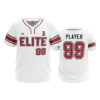 4024 MENS NO BUTTON SCOOP NECK BASEBALL-BUCKEYE-ELITE