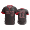 4024 MENS NO BUTTON SCOOP NECK BASEBALL-BUCKEYE-ELITE