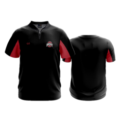 4016 UNISEX MICRO FIBER COACH PULLOVER - RUBBER LOGO