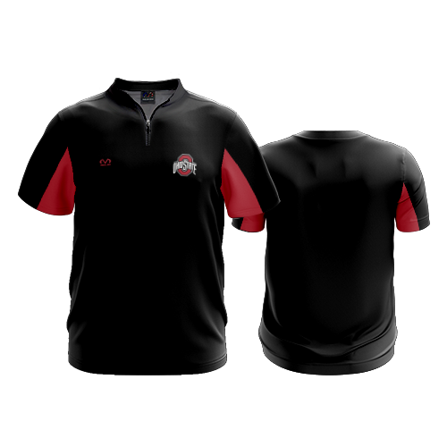 4016 UNISEX MICRO FIBER COACH PULLOVER - RUBBER LOGO