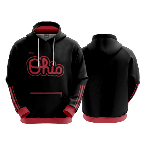 4016 3 POCKET TERRY FLEECE HOODY
