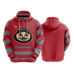 4016 3 POCKET TERRY FLEECE HOODY