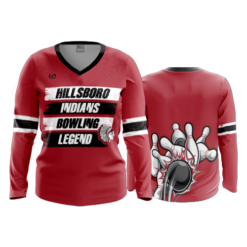 4022 WOMENS V NECK LONGSLEEVE HILLSBORO-2
