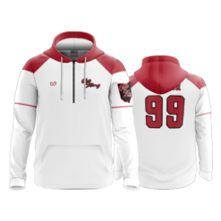 4034 UNISEX QUARTER LONG ZIP GHOST HOODY OHIO-STING-ADDS