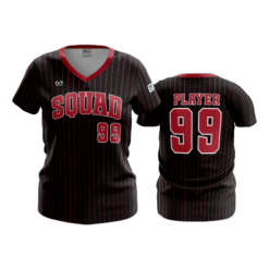 3486 WOMENS V NECK BUCKEYE-BOMB-SQUAD-1