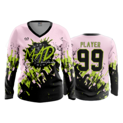 2386 WOMENS V NECK LONGSLEEVE MAD-25-1
