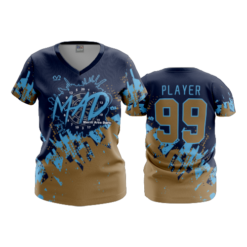 2386 WOMENS V NECK MAD-25-2