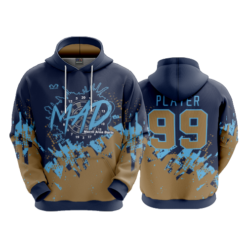 2386 UNISEX FLEECE HOODY MAD-25-2