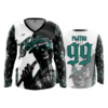 2294 WOMENS V NECK LONGSLEEVE LOS-PISTOLEROS-DE-SANTA