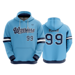 4044 UNISEX FLEECE HOODY WARRIORS-2