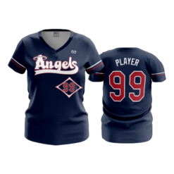 4037 WOMENS V NECK COLUMBUS-ANGELS-2