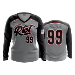 4041 WOMENS V NECK LONGSLEEVE NORTHWEST-RIOT-1