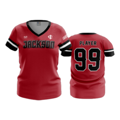 4042 WOMENS V NECK JACKSON-BATS-1