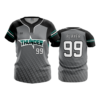 4036 WOMENS NO BUTTON SCOOP NECK HOCKING-THUNDER-BASEBALL-1