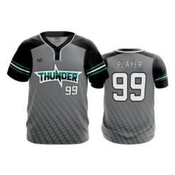 4036 MENS 2 BUTTON SCOOP NECK HOCKING-THUNDER-BASEBALL-1