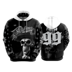 2294 UNISEX FLEECE HOODY LOS-PISTOLEROS-1