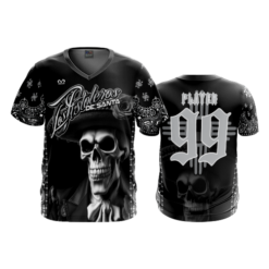 2294 MENS SPORT V NECK LOS-PISTOLEROS-1