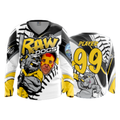 3443 WOMENS V NECK LONGSLEEVE RAW-DOGS-2