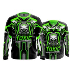 4043 MENS SPORT LONGSLEEVE TOXIC-GAMING-1-FLO INK + $5
