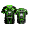 4043 MENS 2 BUTTON SCOOP NECK TOXIC-GAMING-1-FLO INK + $5