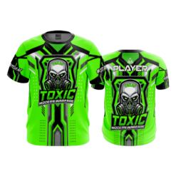 4043 MENS SPORT CREW NECK TOXIC-GAMING-2-FLO INK + $5