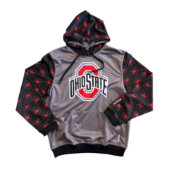 4035 UNISEX OSU LEAFSLEEVE FLEECE HOODY