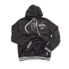 4035 UNISEX OSU BLACK LACE UP HOODY