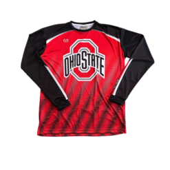 4035 MENS OSU RED CREW NECK LONGSLEEVE