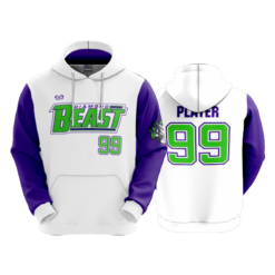 3664 UNISEX FLEECE HOODY DIAMOND-BEAST-2
