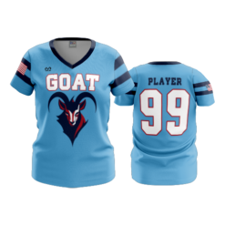 4070 WOMENS V NECK GOAT-1
