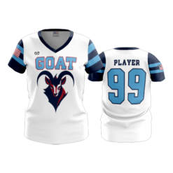 4070 WOMENS V NECK GOAT-2