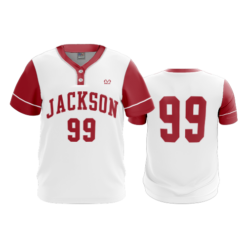 4047 MENS 2 BUTTON SCOOP NECK JACKSON-IRONLADIES