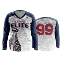 4046 WOMENS V NECK LONGSLEEVE EVANSTON-ELITE-1