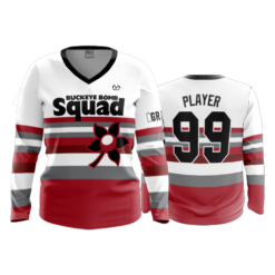 3486 WOMENS V NECK LONGSLEEVE BUCKEYE-BOMB-SQUAD-2