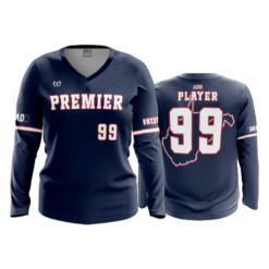 3317 WOMENS V NECK LONGSLEEVE MOV-PREMIER-3