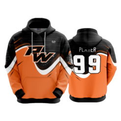 3961 UNISEX FLEECE HOODY PORTSMOUTH-WEST-FP-2