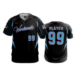 3983 MENS FULL BUTTON DOWN WARHAWKS-2