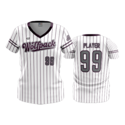 4056 WOMENS V NECK WOLFPACK-1