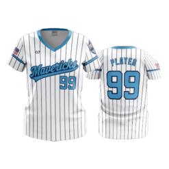 3714 WOMENS V NECK MAVERICKS-1