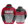 4060 UNISEX FLEECE HOODY RAIDERS-1